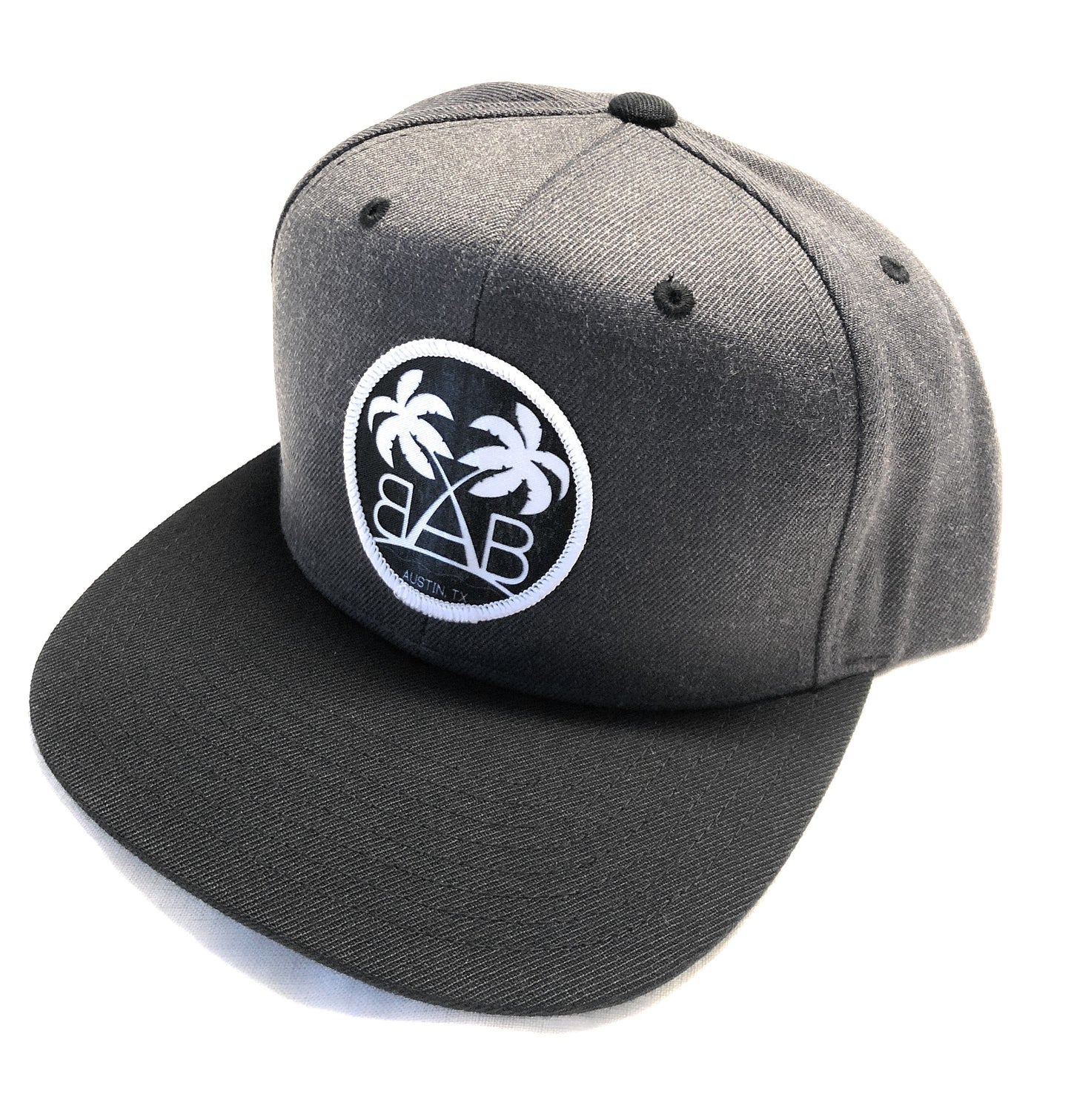 Gunmetal/Black Snapback Hat