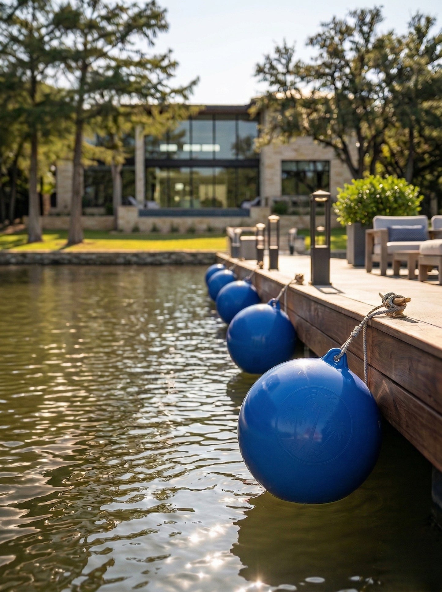 BABZ Pro Stealth Fender – The Original Inflatable Boat Fender, Large 25" Round Ball Bumper